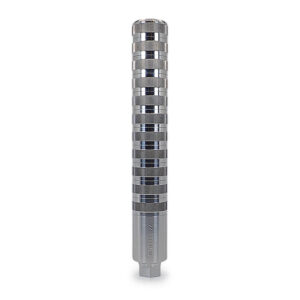 hush tech rifle suppressor for rimfire rifles - 10 baffle system - 22 caliber or 17 - 7075 aluminum